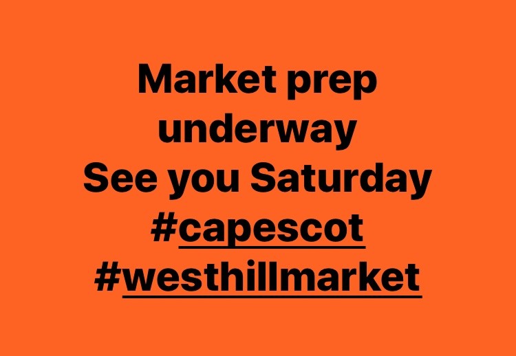 Westhill Market Saturday 2nd October 2021